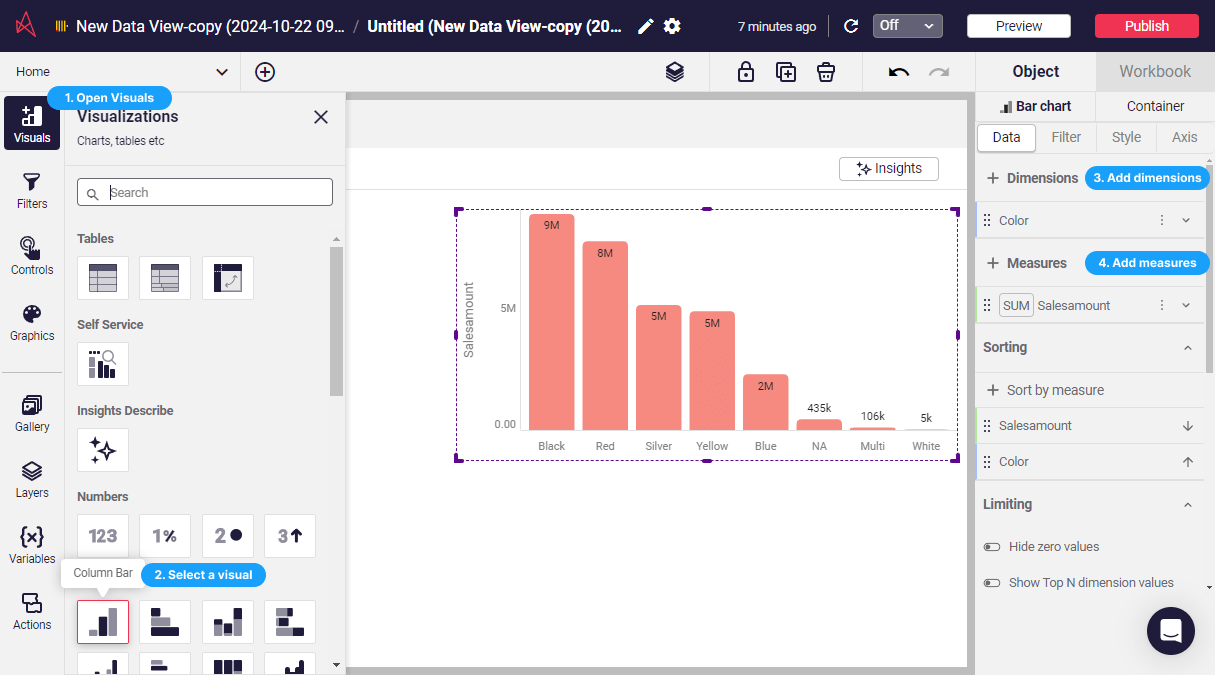 Astrato connect to ClickHouse User Access - Zoomed