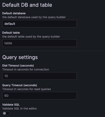 Example additional settings - Zoomed